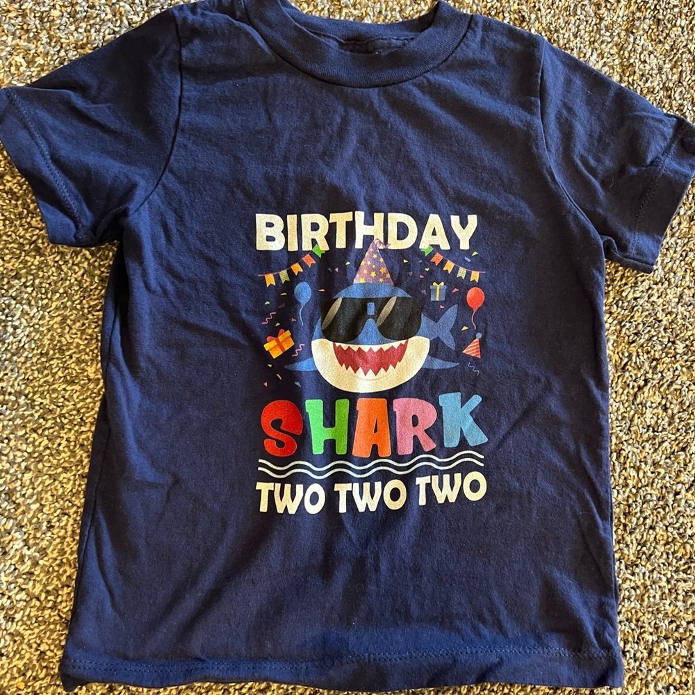 Baby Shark Birthday Shirt